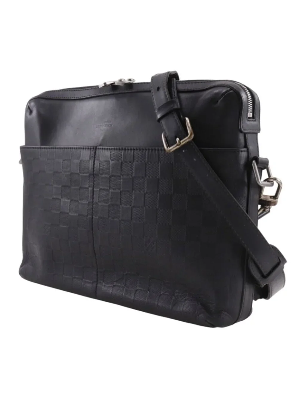 Louis Vuitton Calypso MM Damier Infini Onyx Black Shoulder Bag